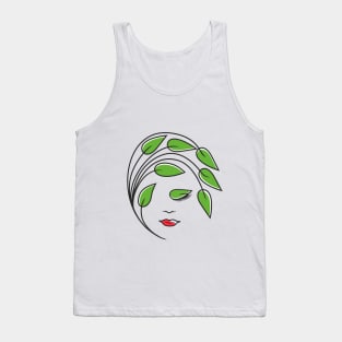 Inner Beauty always to blossom, design art for men and women Tank Top